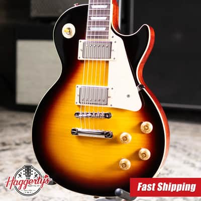 Epiphone 1959 Les Paul Standard Reissue Electric Guitar - Dark Burst with Hardshell Case