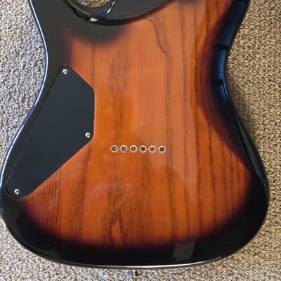 Samick Valley Arts 90s - two-tone transparent sunburst image 5