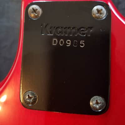 Kramer Baretta USA 1984 Candy Apple Red image 14