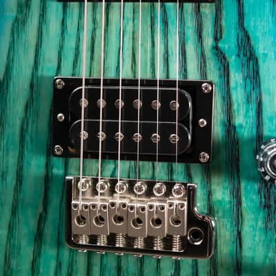 PRS Limited Edition SE Exotic Custom 24 Electric Guitar - Lake Blue with Gig Bag image 9