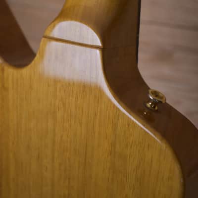 Orville By Gibson Explorer 1990 Clapton Cut- Natural Korina image 9