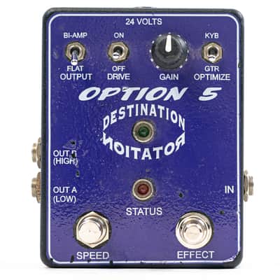 Option 5 Destination Rotation - Rotary Effect Pedal with Power Supply image 2
