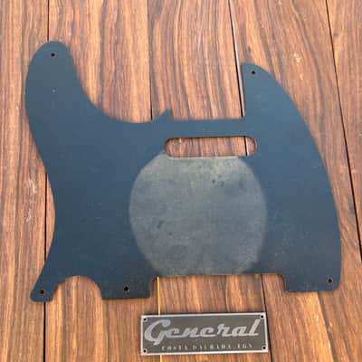 General Vintage Tone 1953/1954 Telecaster® Pickguard – Blackguard Nitrocellulose Lacquer, Real Phenolic Paper, Lightly Aged image 5