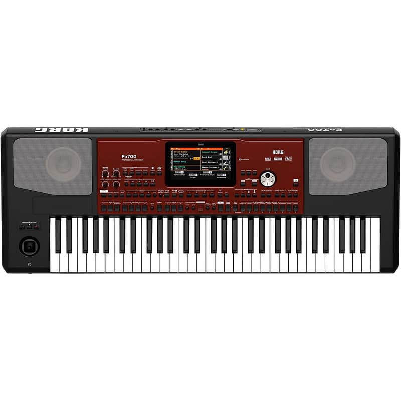 KORG Pa700 Professional Arranger 61-Key with Touchscreen and Speakers Regular Black image 1