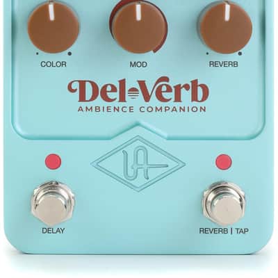 Universal Audio Del-Verb Ambience Companion Reverb and Delay Pedal (UA-DEL-VERB-U) image 1