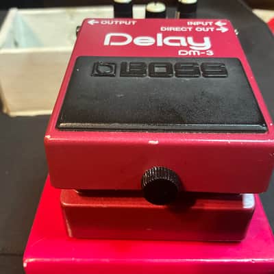 Boss DM-3 Delay (Green Label) 1984 - 1986 - Red image 3