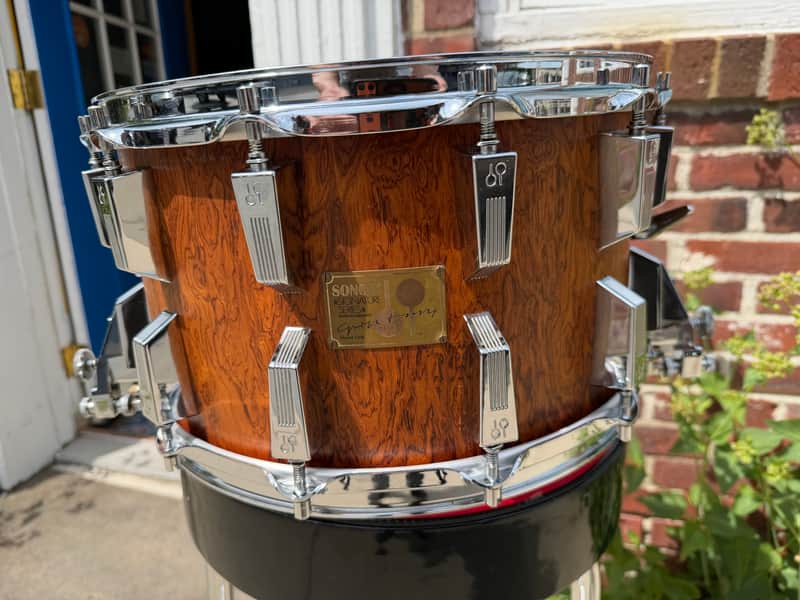 Sonor Horst link 8 by 14” perfect rare amazing Germany made beech snare drum 80’s image 1