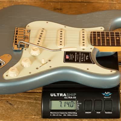 Fender American Ultra Luxe Vintage '60s Stratocaster - Rosewood - Ice Blue Metallic image 8