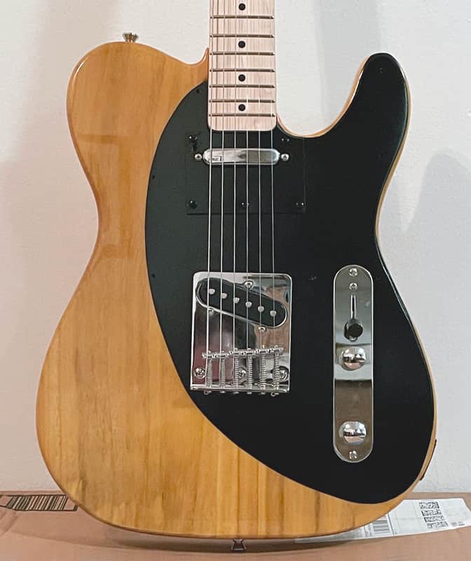 Fender Squier Telecaster - Custom Painted Rounded Pickguard