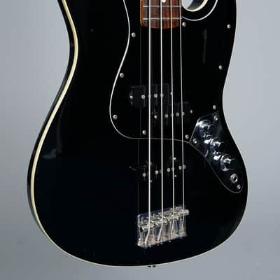 Fender Japan AJB Aerodyne Jazz Bass CIJ 2005 - Black image 2