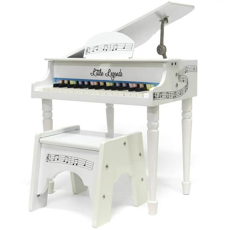 Little Legends LLBGD304 30-Key 4-Leg Baby Toy Piano with Bench image 2