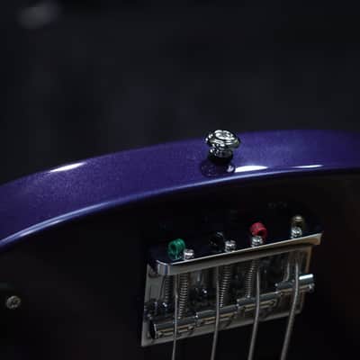ESP LTD AP-204 Dark Metallic Purple ESP Designed Pickups 4-String Electric Bass image 17