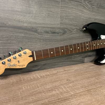 Fender Standard Stratocaster Left-Handed Electric Guitar Black 1998-1999 #2848 image 3