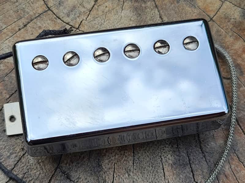 Gibson 498T Bridge Pickup Chrome 1990s image 1