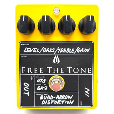 ギター FREE THE TONE QA-2 QUAD ARROW DISTORTION Free The Tone QA-2 Quad Arrow Distortion | Reverb