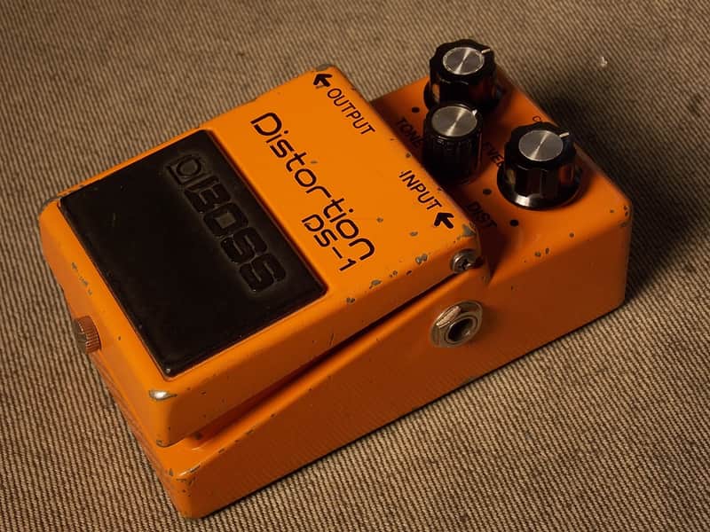 1979 BOSS DS-1 DISTORTION PEDAL LONG DASH TA7136AP CHIP | Reverb