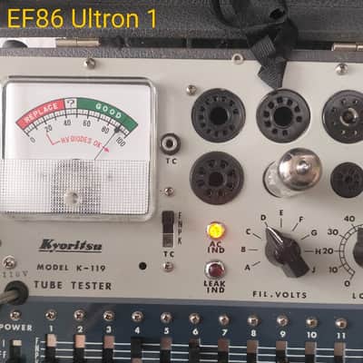 Set of 3 Ultron EF86 Tubes – Mesh Shield (Tested Good) image 6
