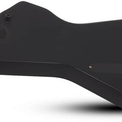 Schecter 502 6-String Left-Handed Cesar Soto Signature E-1 Series Electric Guitar - Satin Black image 6
