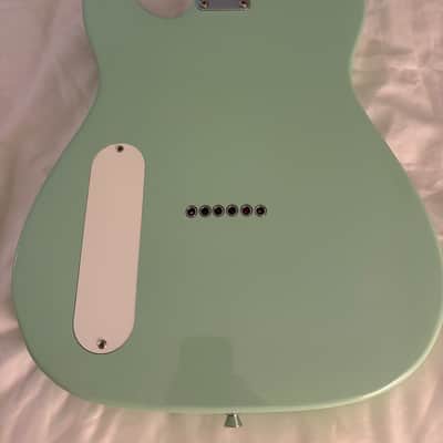Squier Paranormal Baritone Cabronita Telecaster - Surf Green image 3