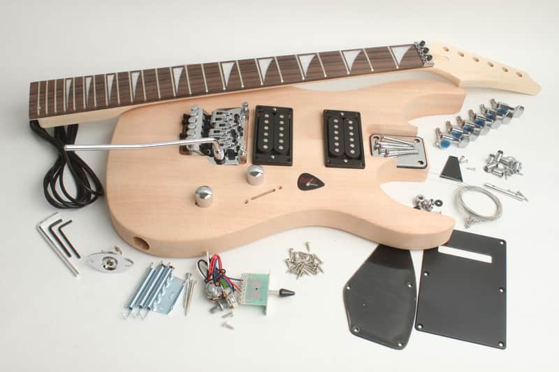 BYOGuitar Electric Guitar Kit - JS Style Unfinished image 1