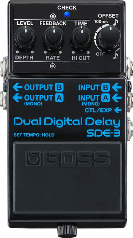 Boss SDE-3 Dual Digital Delay Pedal image 1