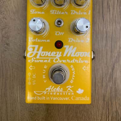 Aleks K Honey Moon Sweet Overdrive Dual Overdrive boost distortion filter 2015 image 2