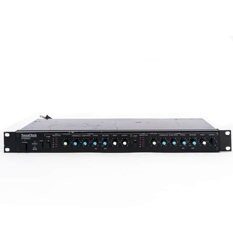 SoundTech ST200CL - Stereo Compressor / Limiter / Gate Rackmount - Vintage image 1