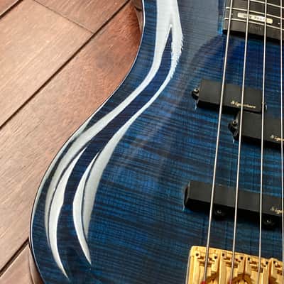 Unique 1989 Signature Guitar Co. Guy Pratt | Alembic John Entwistle Ox Style Betsy 80s Pointy Headstock bass image 10