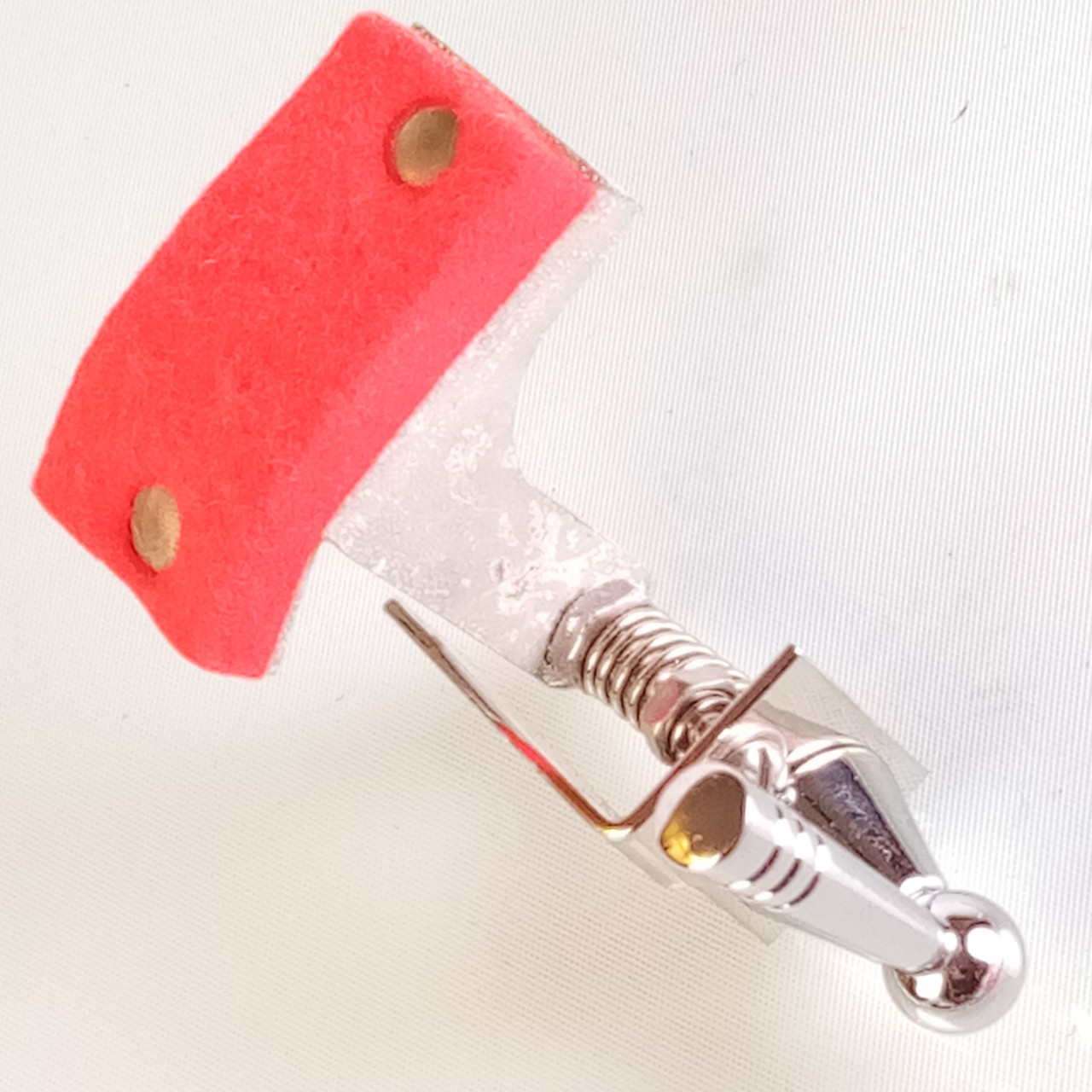 Ludwig Red Felt Baseball-Bat Muffler Vintage Classic Snare/Tom Drum 60s Chrome* — main photograph