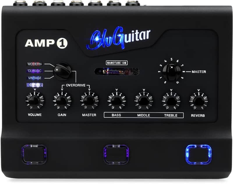 BluGuitar Amp1 Iridium Edition 100-watt Pedalboard Amp with Nanotube Bild 1