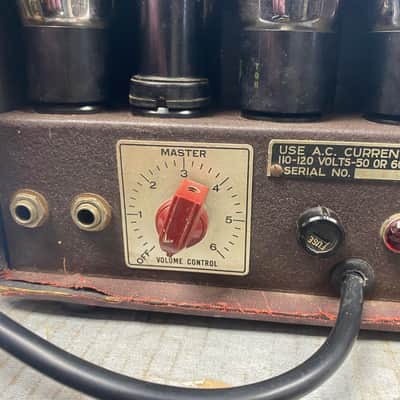 Unmarked Converted Film Projector Tube Guitar Amp image 3
