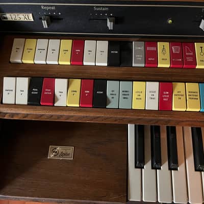 Hammond XL‑125 Organ w/ Bench – Works Except Reverb – As‑Is image 3