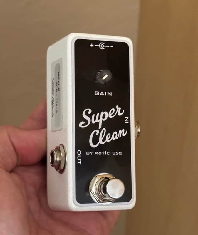 Xotic Super Clean Buffer 2019 - White image 1