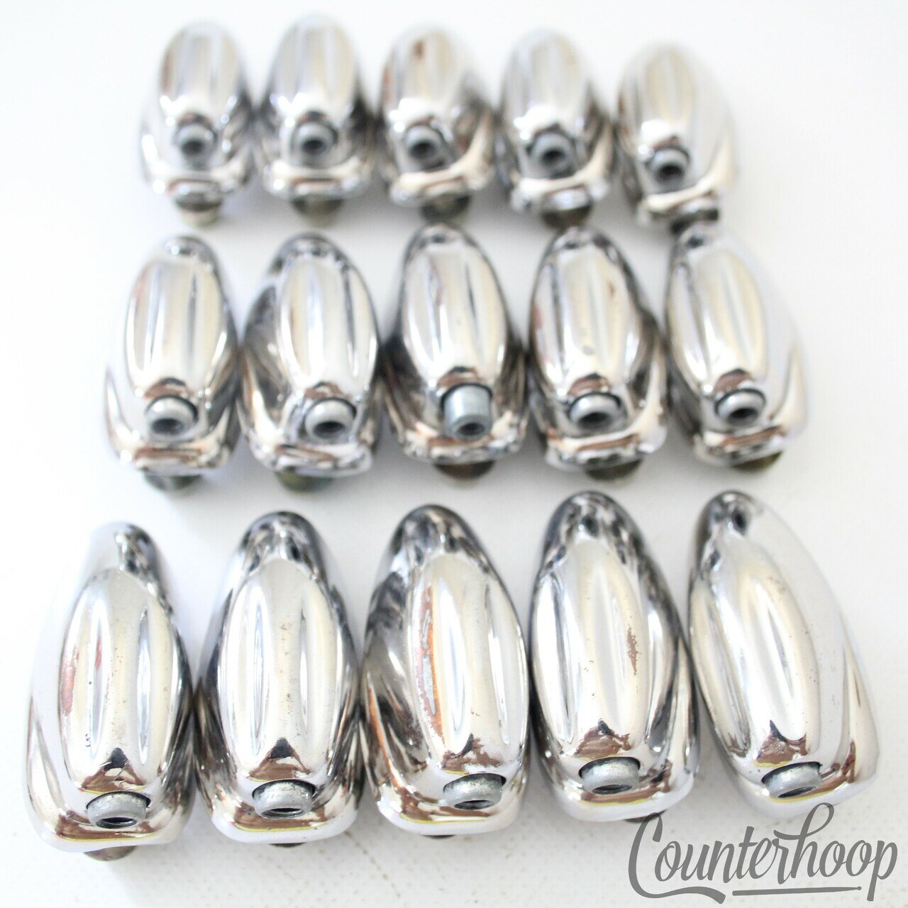 Pearl 15x Tom/Snare Drum Lugs Vintage 60s Japan Slingerland Sound King-Copy Set — main photograph