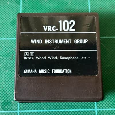 YAMAHA DX7 VOICE ROM VRC-102 WIND INSTRUMENT GROUP image 2
