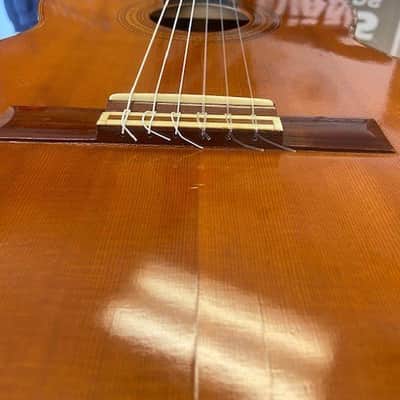 Vintage (1966-73) Crown Professional Classical Acoustic Guitar-Used image 6