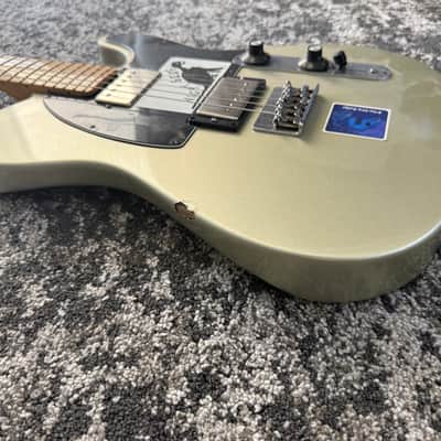 Fender Blacktop Telecaster 2011 MIM HH Inca Silver Maple Fretboard Guitar image 4