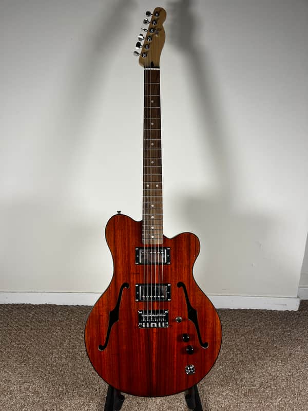 Catalyst Ember Semi-Hollow Electric Guitar - Padauk - Satin Nitro image 1