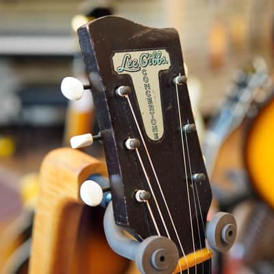 Lee Gibbs USA Concertone Archtop Acoustic Guitar Late 1950s Gold Burst w/Chipboard Case image 9