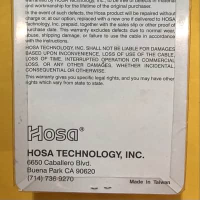 Hosa SRC-203 Send / Return Cable 3M (9.9FT) image 3