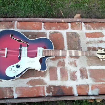 Vintage Bauer Jazz 1960 Redburst image 16