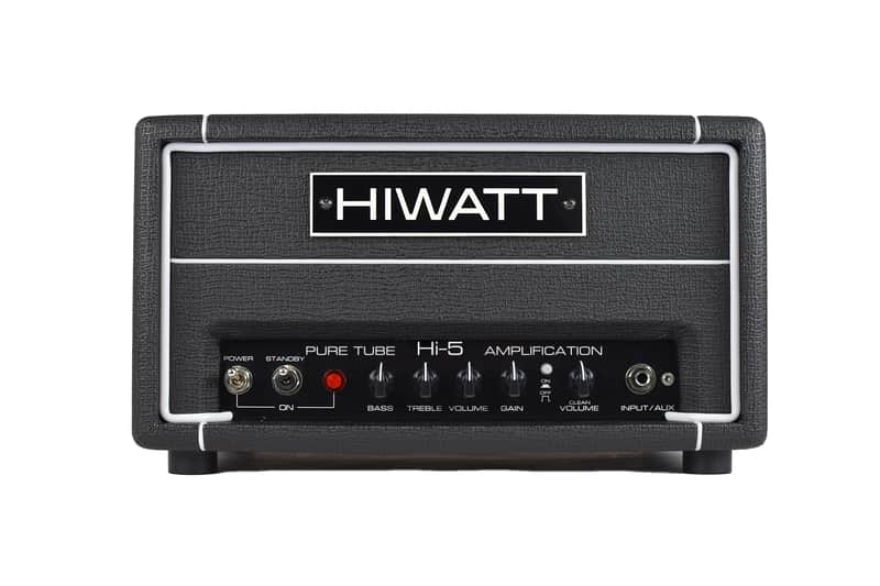 Hiwatt Hi-5 Head in Traditional Black Tolex image 1