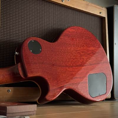 Gibson GOOD WOOD Custom Shop 1958 Les Paul Std. Reissue R8 1.Hd, Washed Cherry, Good Wood Era, S.Duncan Slash PU´s​​ 2005 - Washed Cherry Burst image 17