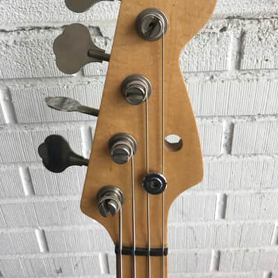 Warmoth J Bass Guitar With 1997 Carvin Active Pickup System & Levy's Gigbag image 3