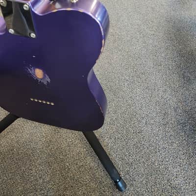 Used 2018 Fender Limited Edition Road Worn '50s Telecaster - Purple Metallic with Fender Deluxe Padded Gigbag image 16