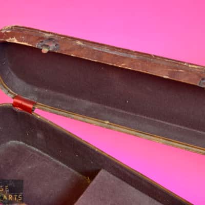 Vintage 1950's Gibson / Stone Badged / Brown Lined Hard Case 16" ES-175 J-45 J-50 175D image 14