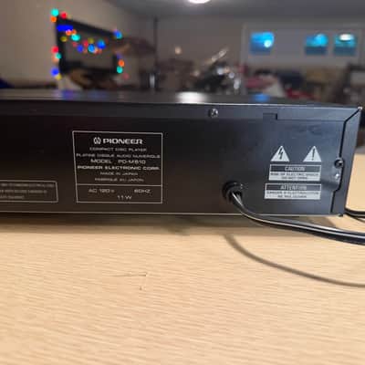 Vtg Serviced Pioneer PD-M501 6 Disc CD Changer Player Black Pulseflow Japan Rare image 12