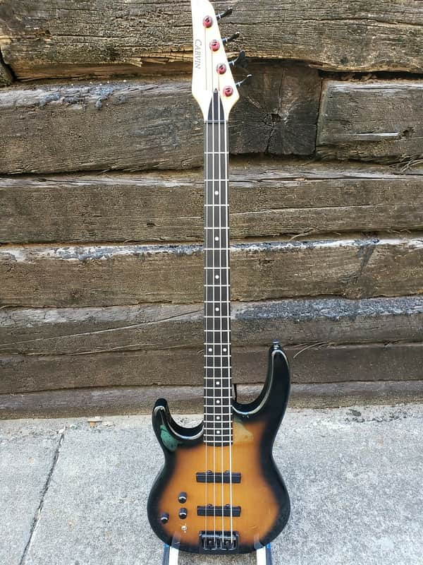 Carvin B4 Left-handed 1999-2005 Antique Sunburst image 1