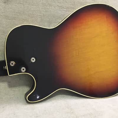 Airline 7209 Harmony Stratotone Roy Smeck 3 Dearmond Pickup 1960 Vintage Sunburst image 20