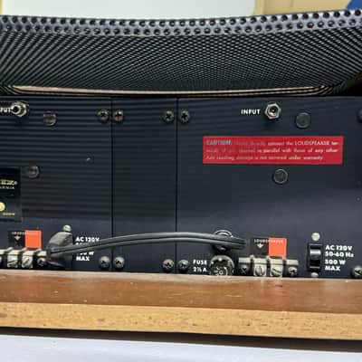 Marantz Model Sixteen 16 80 Watt Stereo Solid-State Power Amplifier, 1969 - Silver image 2